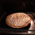 El cooksnap de valentina cuando hizo Pie de naranja.