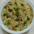 Vanika Agrawal's cooksnap of when they made Tawa pulav.