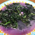 詩貴妃 的 清炒紅莧菜 cooksnap