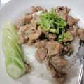 รูป Cooksnap ของ ชีวิต น้ำ ป่าว เมื่อเขาทำ หมูกระเทียม