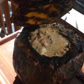 El cooksnap de Dan Barreto @elhornodeeloy cuando hizo Calabaza rellena .