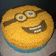 Cooksnap dari nadirohhumairoh untuk resep Birthday Cake thema Minion