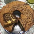 Cooksnap dari Ria VSKD untuk resep Marmer Cake 6 Telur Lembut, Panggang Oven