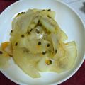 大仔麻 的 涼拌百香果青木瓜 cooksnap
