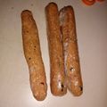 El cooksnap de TAMMY cuando hizo Salchichas veganas de soja.