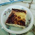El cooksnap de Fiorela Suarez cuando hizo Tiramisú helado.