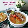 Cooksnap dari 🍹🍕 pawonku 🍜🍚 untuk resep Sop Bening Iga Kambing khas Jakarta