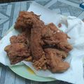 Cooksnap daham semasa beliau membuat Ayam Goreng Bawang Putih.