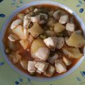 El cooksnap de Laura Fernández cuando hizo Calamares y sepia guisada con patatas🦑🐙.