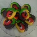 Cooksnap dari Deisy untuk resep Bolu Gulung Rainbow Keju Pakai Otang