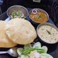 Gauri Mukesh Awasthi का कुकस्नैप जब उन्होंने छोले भटूरे (chole bhature recipe in Hindi) बनाया था।