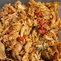 Cooksnap dari Siti Jami'i Wibowo untuk resep Nasi Balap Khas Lombok (ayam suwir)