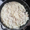 El cooksnap de George Sora cuando hizo Pechuga de pollo con salsita y patatas😋🍴.