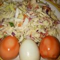 Umman Amir And Minaal 🎂🍜🍝's cooksnap of when they made Coloured boiled eggs.