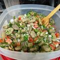 El cooksnap de Diana Rios cuando hizo Habas Mexica.