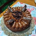 El cooksnap de Evelyn Sosa cuando hizo Brownie con cacao en polvo.
