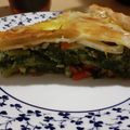 El cooksnap de Cale Cal cuando hizo Tarta de acelga (relleno).