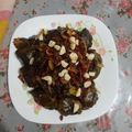 کوک اسنپ Dina بعد از امتحان کردن دلمه برگ مو.