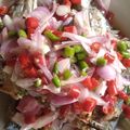 Cooksnap dari Fenita R untuk resep Kembung bakar acar
