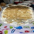 El cooksnap de Veronica 🌷 cuando hizo Torta Pompadour "Rancagüina".