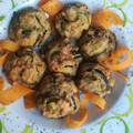 El cooksnap de Aida Cocina cuando hizo Albóndigas fitness de atún, calabacín y champiñones al horno.