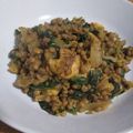 El cooksnap de misesma cuando hizo Lentejas con espinacas al curry 🍛 🥬.