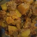 Ipsita thakur का कुकस्नैप जब उन्होंने मूली बैंगन की सब्जी (mooli Baingan ki sabzi recipe in Hindi) बनाया था।
