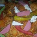 صورة من 👱سوار الذهب👑، شاركها بعد تجربة وصفة معكرونة بالدجاج 🍜