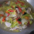 Cooksnap dari Neti Herawati untuk resep Oseng sawi putih bakso pedas simple