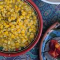 El cooksnap de Malou Herkes cuando hizo Esquites.... gourmet !.