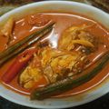 Cooksnap mizi semasa beliau membuat 👩‍🍳Kari Ikan Bawal Emas.