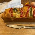 Cooksnap de Lo Reine sur la recette ☆Cake Tigré aux 3 Poivrons☆