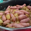 El cooksnap de montse322 cuando hizo Salchichas al vino.