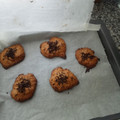 El cooksnap de Sevi cuando hizo Galletas tipo cookies de chocolate sin huevo.