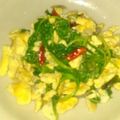 Cooksnap dari Nursanti untuk resep Tumis Bayam Telur