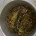 Cooksnap Aznal Ariff Zakaria semasa beliau membuat Taucu Ikan Kembung.