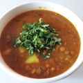 El cooksnap de Teresita Felíz cuando hizo Lentejas al curry.