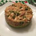 El cooksnap de Laura Cotter cuando hizo Tartar de salmón y aguacate.