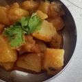 krupa's cooksnap of when they made બટેટા નું શાક (Potato Sabji Recipe In Gujarati).