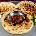 Mrinalini Sinha का कुकस्नैप जब उन्होंने सत्तू पराठा (Sattu paratha recipe in Hindi) बनाया था।