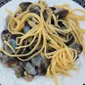Cooksnap de Chloé GAUTIER sur la recette Spaghetti alle vongole (spaghetti aux palourdes)