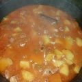 El cooksnap de eva cuando hizo Estofado de pavo.