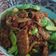 Cooksnap Mley Za semasa beliau membuat Sambal Ikan Bilis Petai.