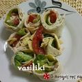 Cooksnap από vasiliki ver στη συνταγή Ρολάκια τορτίγιας τρίχρωμα