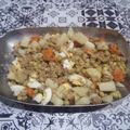 El cooksnap de Lady Marmalade cuando hizo Ensalada de arvejas secas, papas, zanahoria, huevos duros y atún.