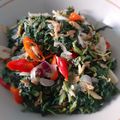 Cooksnap dari tilawati untuk resep Oseng godong kenikir (Tumis daun kenikir)