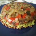 El cooksnap de Neus cuando hizo Tartar vegano de verduras.