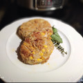 El cooksnap de Zaida TC @alquimiasfood cuando hizo Hamburguesas de alubias.