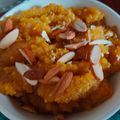 pinky makhija का कुकस्नैप जब उन्होंने केसर सूजी हलवा (Kesar suji halwa recipe in Hindi) बनाया था।