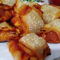 Noémi Fülöp Cooksnap-ja, amikor elkészítette a(z) Virslis pizzás tekercs receptet.